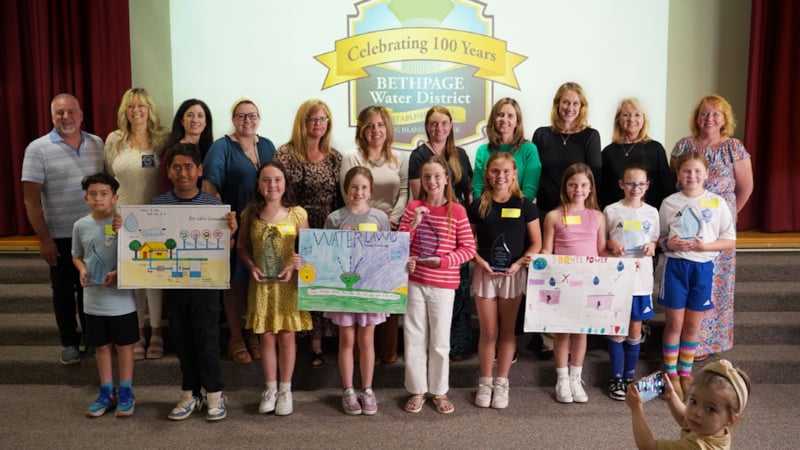 Bethpage Student 2025 Poster Contest Winners Recognized and Honored by Bethpage Water District
